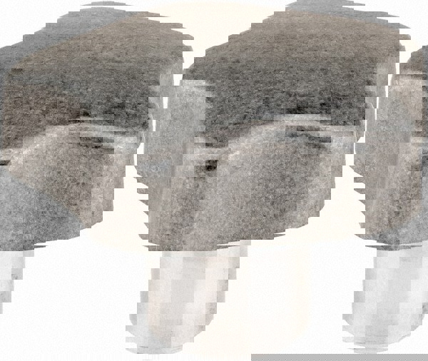 Star Lobed Knob: 70 mm Head Dia, 5 Points, Aluminum